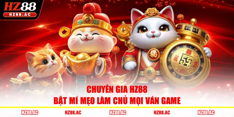 Chuyên gia HZ88 bật mí mẹo làm chủ mọi ván game