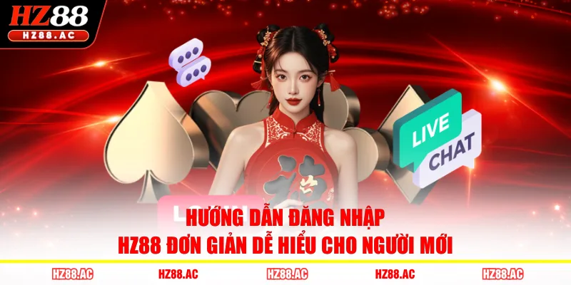 Hướng dẫn đăng nhập HZ88 đơn giản dễ hiểu cho người mới