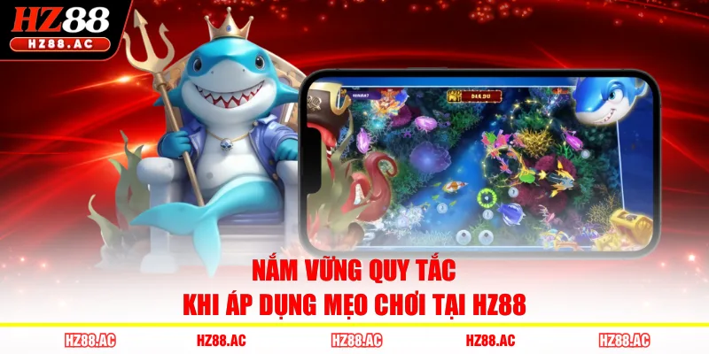 Nắm vững quy tắc khi áp dụng mẹo chơi tại HZ88